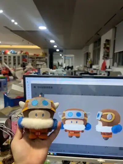 Custom Game Character Stuffed Toys Manufacturing