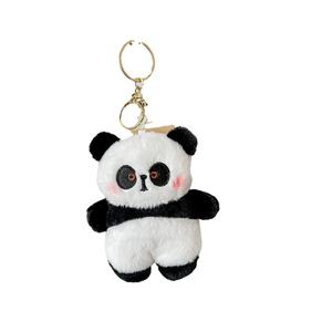 Bududu Custom-made Mini Cute Cotton PP Cotton Filled Plush Keychains Manufacturer Pet Sound Pendant BB Meow Stuffed Magnetic