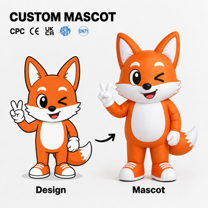 New Design Animal Air Blow up Inflatable Costume Mascot