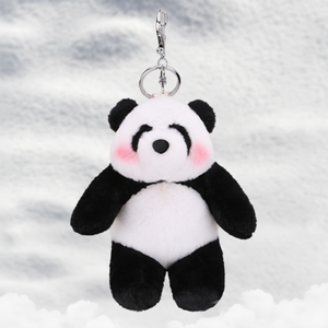 Mini Plush Panda Soft Toy Keychain Fob