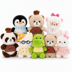 Plush Dolls 8 Inch Soft Stuffed Animals Cute Mini Plush Toys