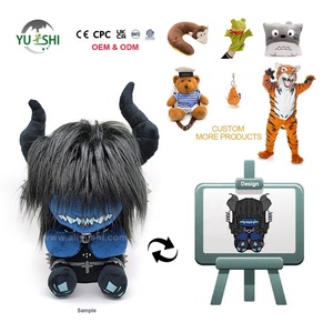 YUSHI High Quality Soft Stuffed Animals OEM ODM Logo Plushies Mascot