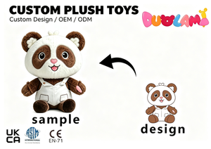Personalized Plush Toy Fluffy Raccoon Stuffed Toy Room Ornament Gift