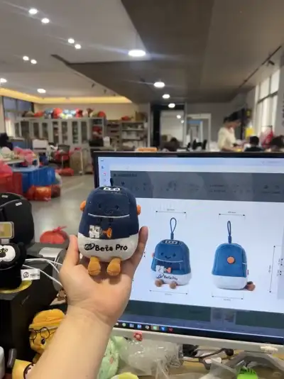 Tech Brand Mascot Plush Toys OEM ODM