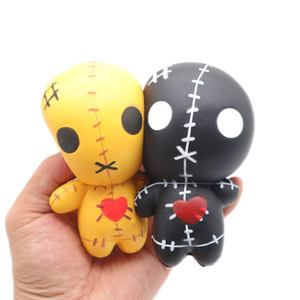 Slow-rebound Halloween Figurine Plush Toy